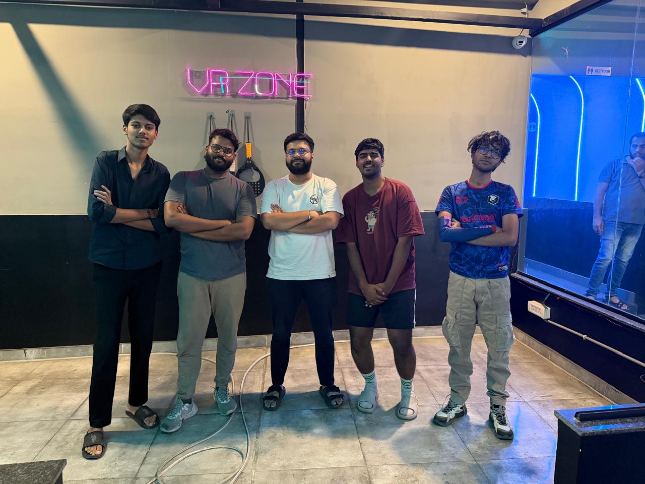The winning team