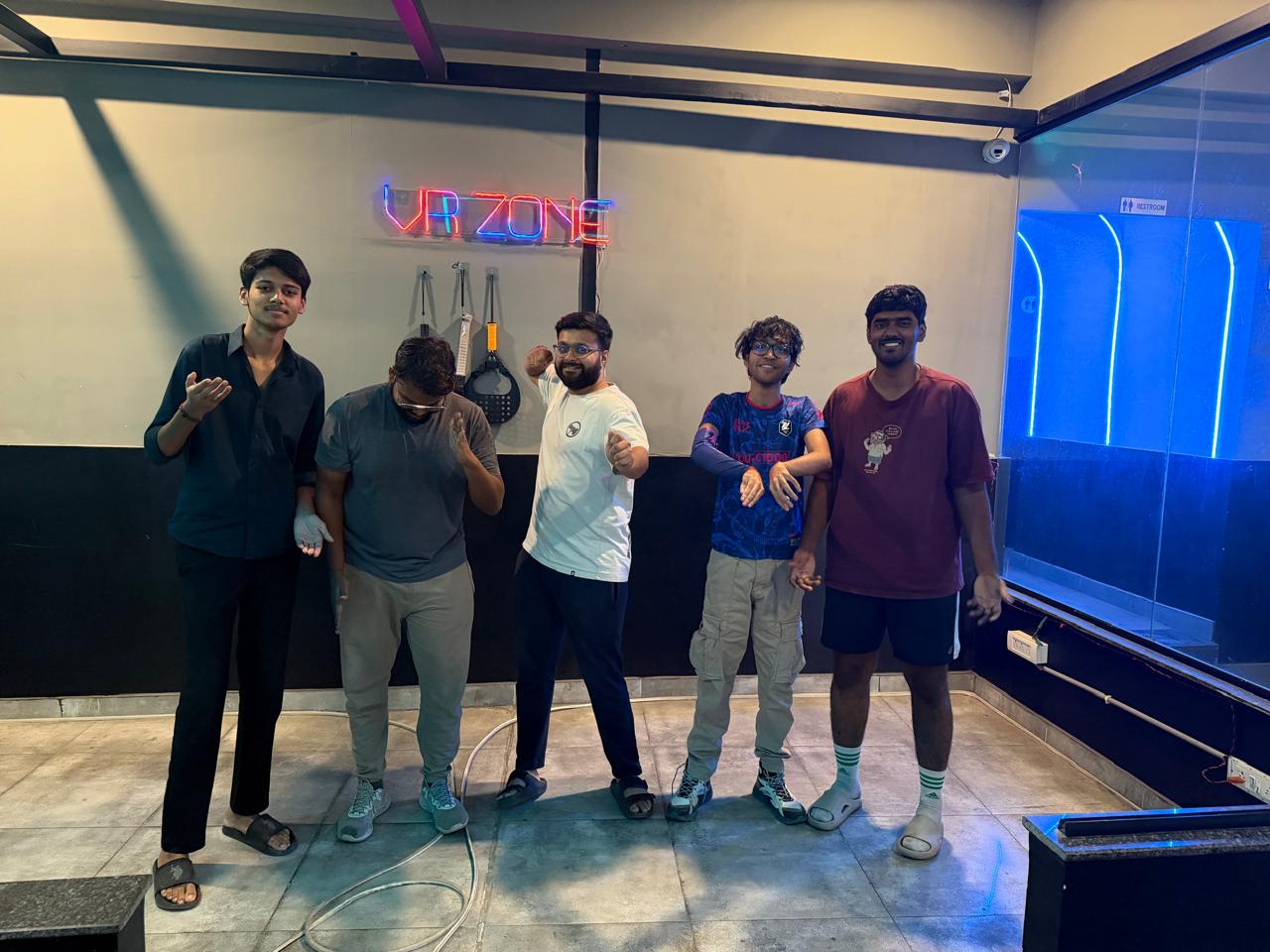 The winning team